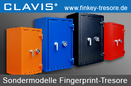 Clavis Finkey Fingerprint Tresore und Wertschutzschränke
